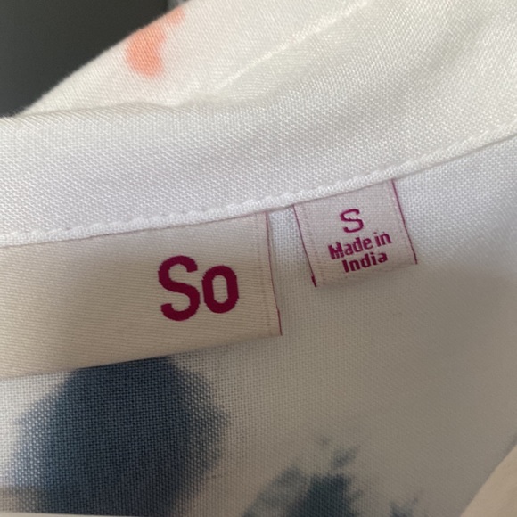 tie dye button up shirt - Picture 2 of 2